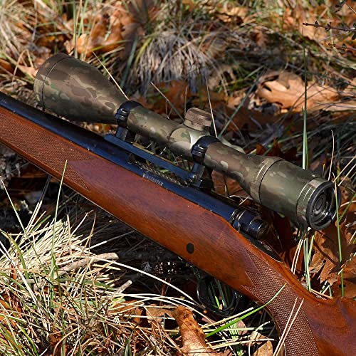 Gunskins Scope Skin - Premium 8" X 15" Vinyl Camo Wrap - Easy To Install For Optics And Accessories - 100% Waterproof Non-Reflective Matte Finish - Made In Usa - Gs Military Ocp #TOP5