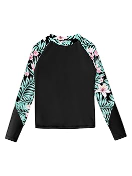 Men's UPF 50+ Rashguard Long Sleeve Rash Guard Swim Shirt UV Athletic Tops Basic Skin