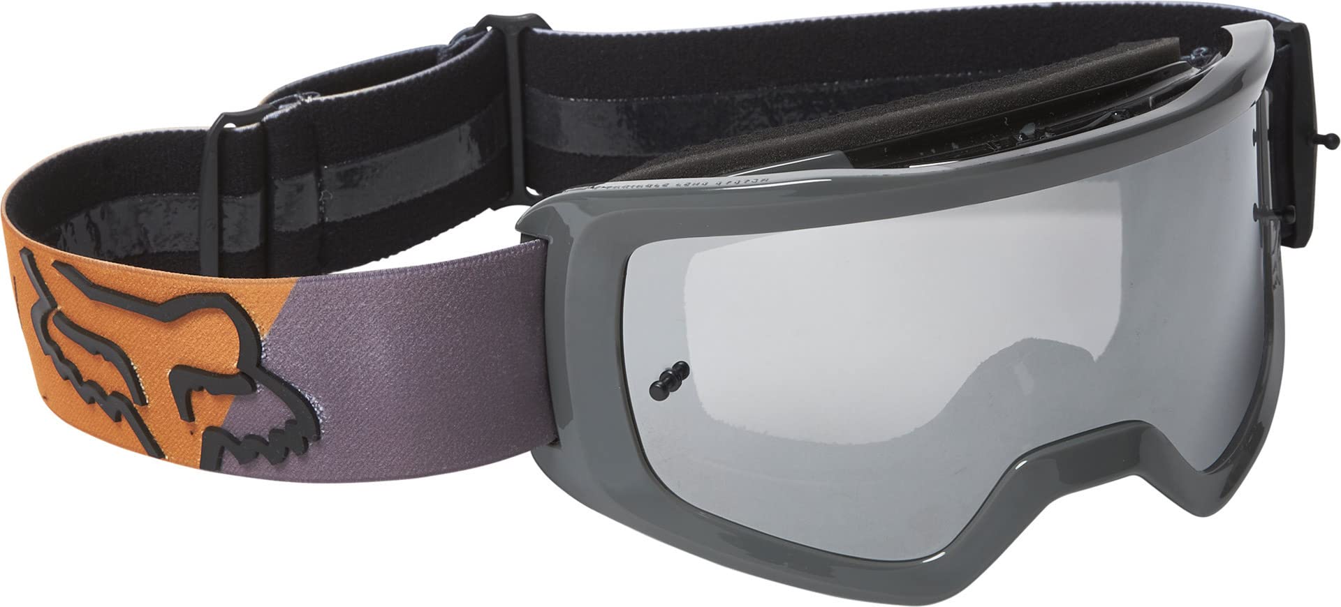 Amazon.com: Fox Racing Main Motocross Goggle, Stray Black/Gold