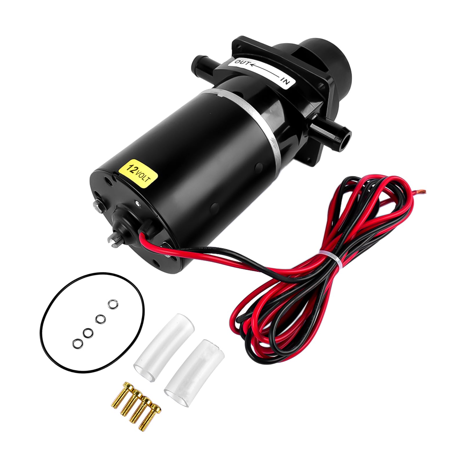37041-0010 Kit di montaggio secondario per maceratore elettrico marino per WC elettrico di ricambio per Jabsco 37010-Series 12 Volt motopompa per bagni marini e camper