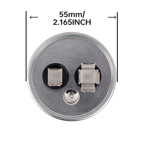 Miniatura 2 de BOJACK 70 uF ± 5% 70 MFD 370/450 V CBB65 Condensador de arranque redondo para funcionamiento del motor de CA o arranque del ventilador y aire