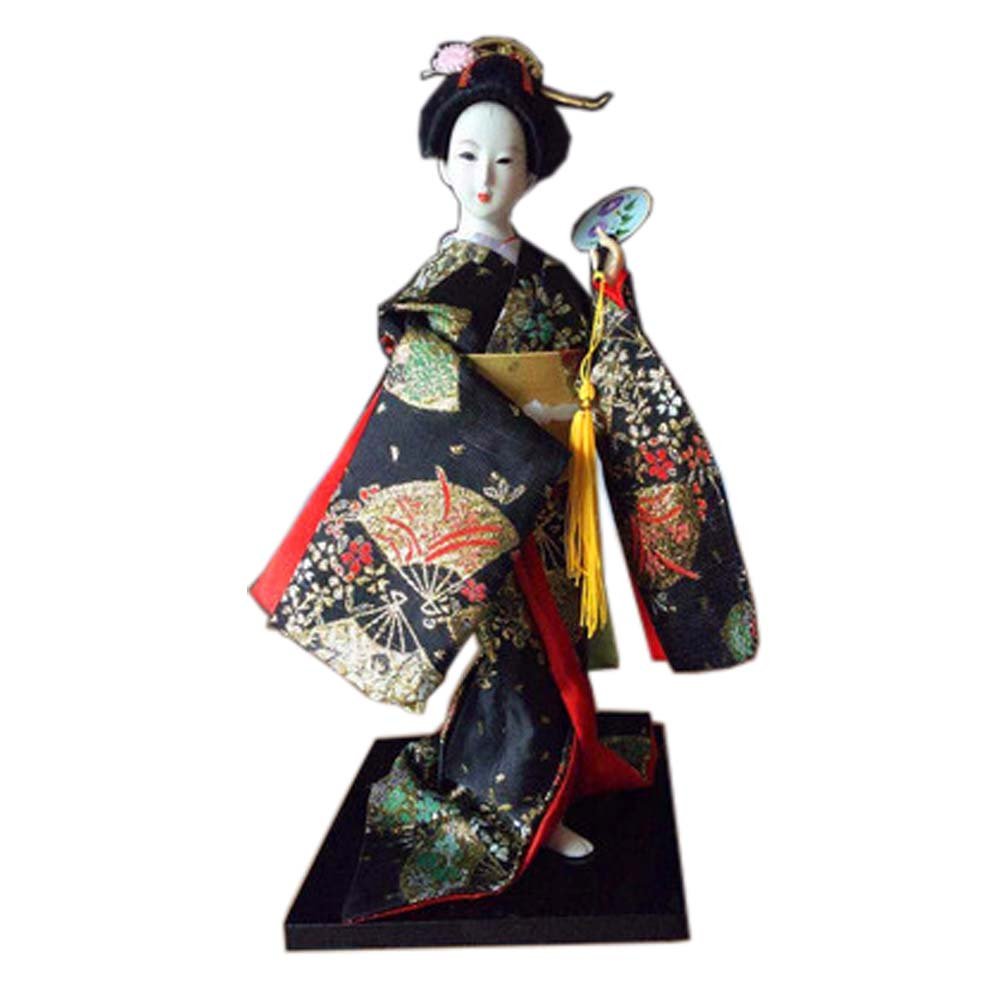 Fancy Pumpkin Japanese Geisha Art Kimono Doll Maiko Dolls Collectibles Creative Gift, D-16