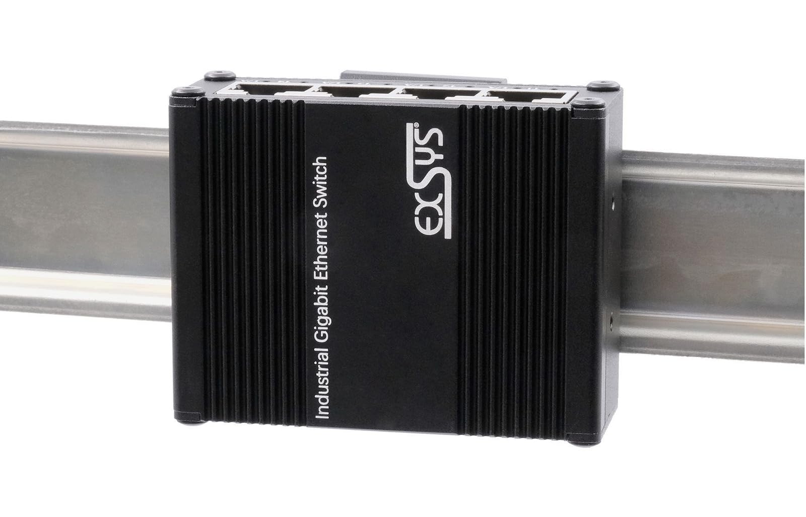 EXSYS EX-62021 Micro-commutateur Gigabit Industriel à 5 Ports, Non géré, Alimentation USB-C