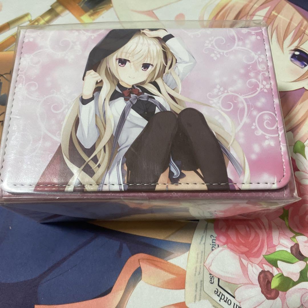 ゆずソフト 合皮製デッキケースW 喫茶ステラと死神の蝶 「明月