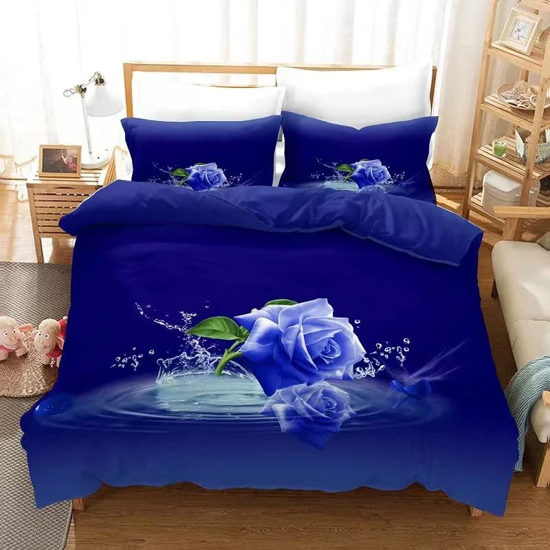 Doux Parure de Lit 220x240 Anti-plis Housse de Couette Microfibre