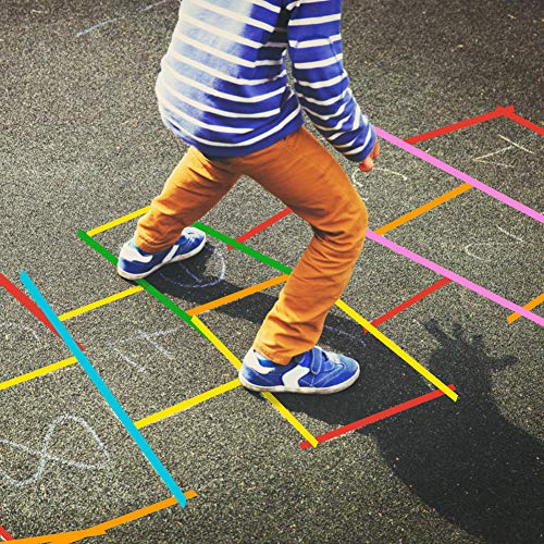 Skytogether 7 Rolls Colored Masking Tape, Colorful Rainbow Painters Tape, 7 Colors Decorative Arts & Crafts Tape Set, 1 Inch Wide By 60 Yard, Rainbow, Pack Of 7 #TOP6