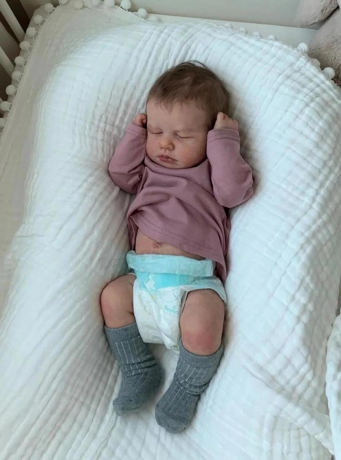 Zero Pam Reborn Baby Dolls Silicone Full Body-20 in Realistic Babys Doll, Anatomically Correct Boy, Full Silicone Babys Doll, Real Life Reborn Dolls with Accessories