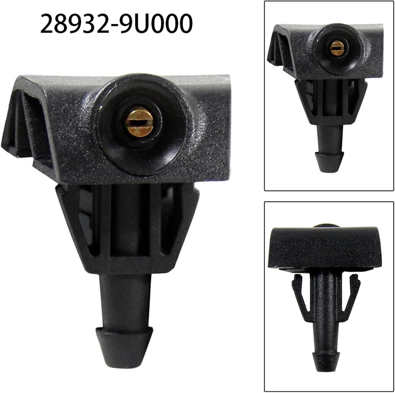 car accessories Replacement for For Note 2006 2007 2008 2009 2010 2011 2012 2013 Car Windshield Washer Wiper Spray Nozzle Sprayer Jet 28932-9U000