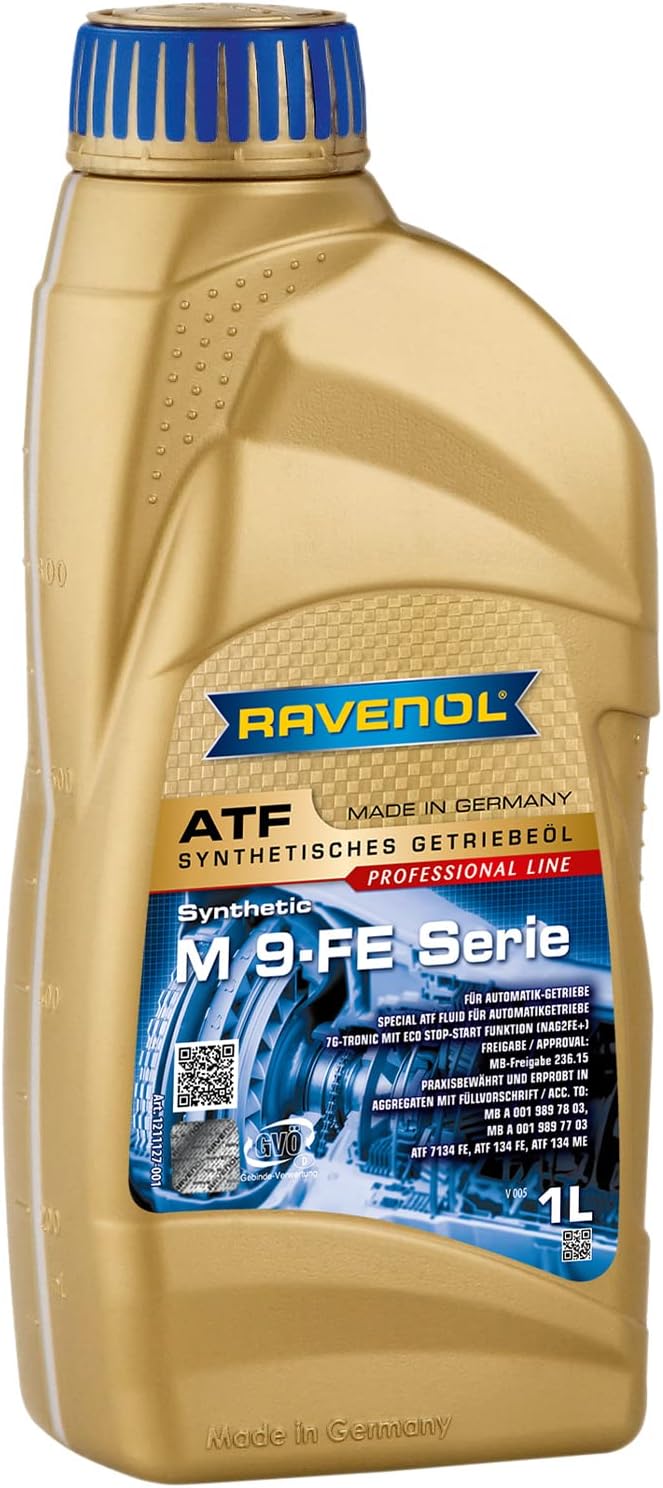 J1D2143 ATF (Automatic Transmission Fluid) - M 9-FE Series Fluid MB 236.15 Approved (1 Liter)