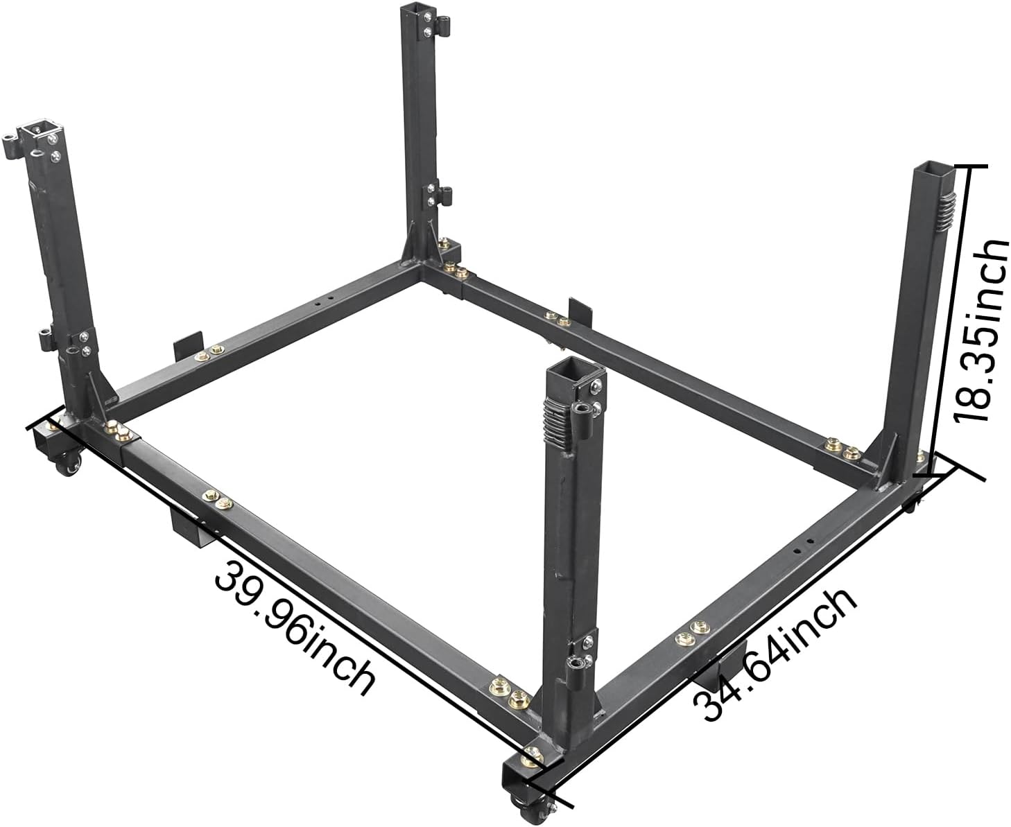 u-Box 4 Doors Hanger Storage Cart Sliding Movable Stand Bracket for 2007-2026 Jeep Wrangler JK/JKU/JL/JLU & Gladiator JT