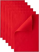 Vista 18 de HaoFeiJH Láminas de Tela de Fieltro Negro - 6 Piezas Cuadrados de Fieltro - 8x12 1 Color Cuadrados de Fieltro Suaves, 1.5mm para Costura, Patchwork