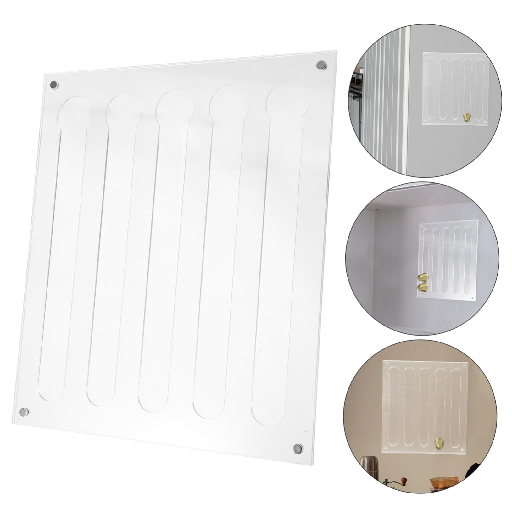Estante Para Cápsulas De Café Soporte Organizador De Acrílico Transparente Soporte Para Pared Para Cocina o Despacho