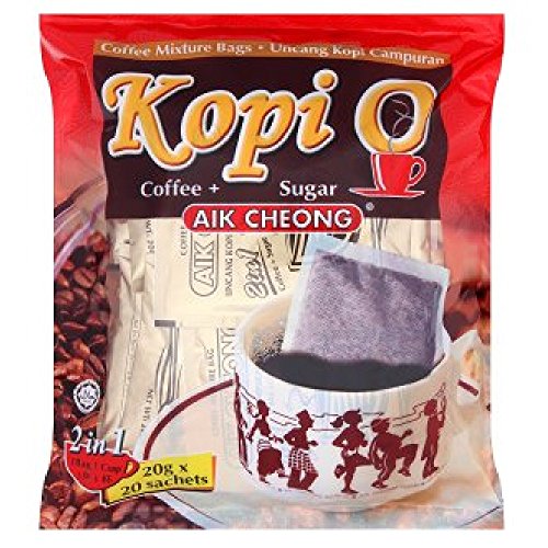 Aik Cheong Kopi O 2 in 1 Coffee Mixture Bags 400g (1 Count)