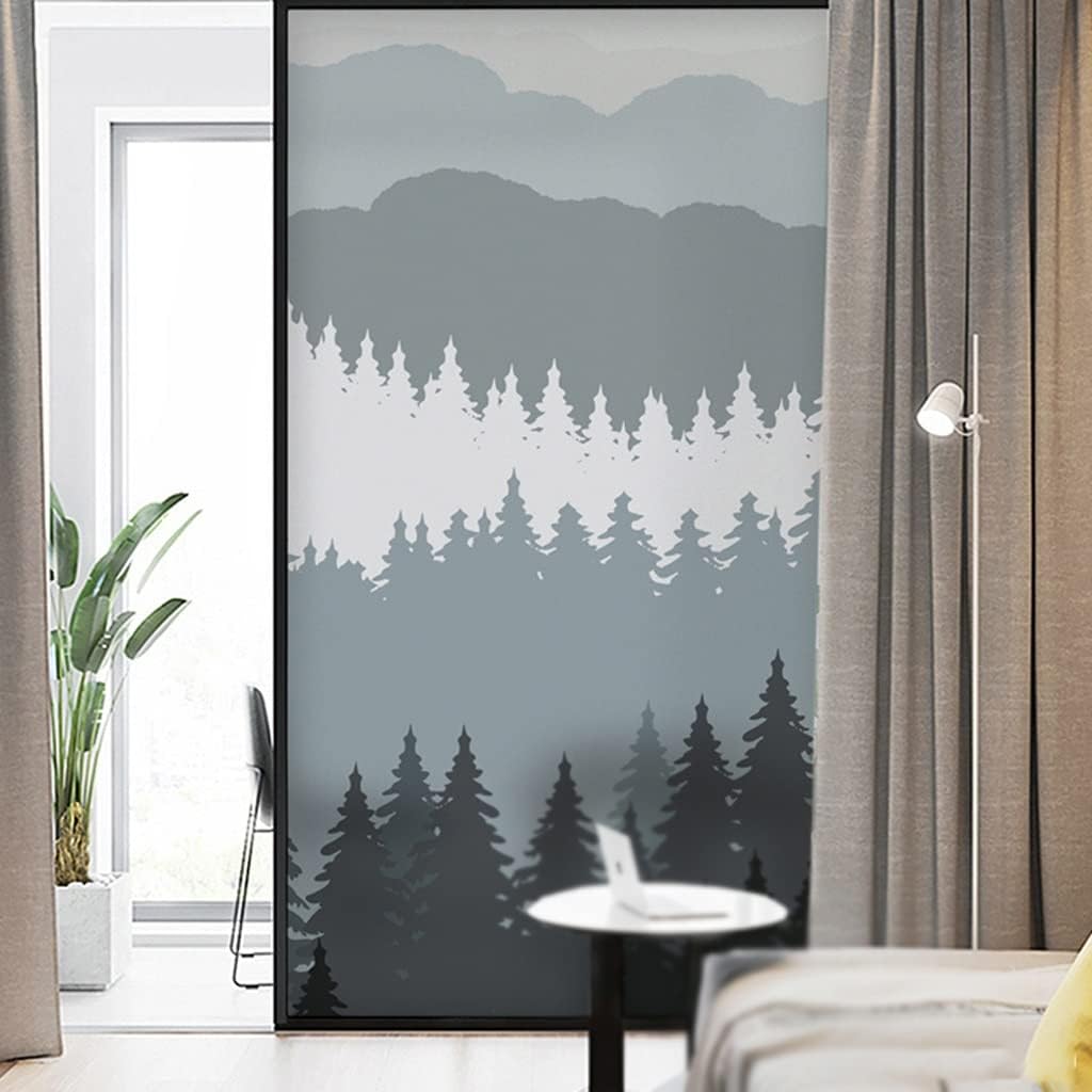 CHICKEN Window Privacy Film Home Bathroom Glass Stickers Frosted Window Stickers Blackout Window Film Window Stickers Decorative Window Stickers Decorative Window Film(70 * 120 cm)