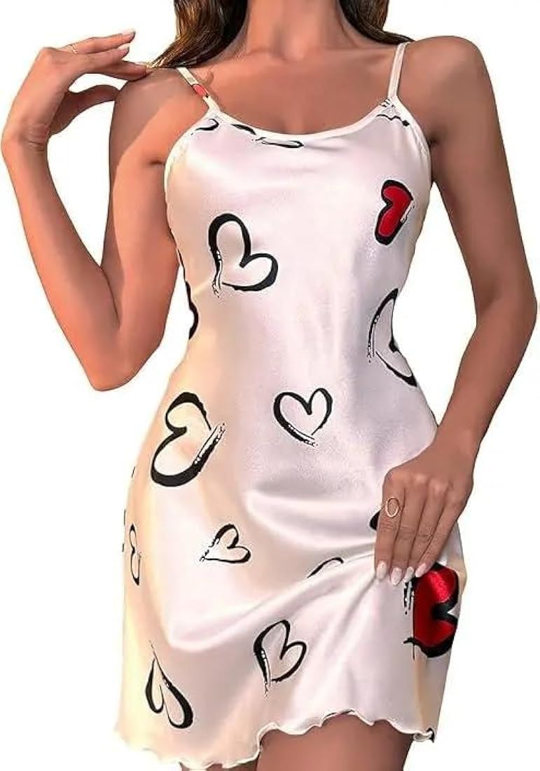 Women Printed Night Dress-picture-32