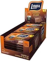 Linea Mini Chocolate Ao Leite Zero Lactose 13G 15 Unidades