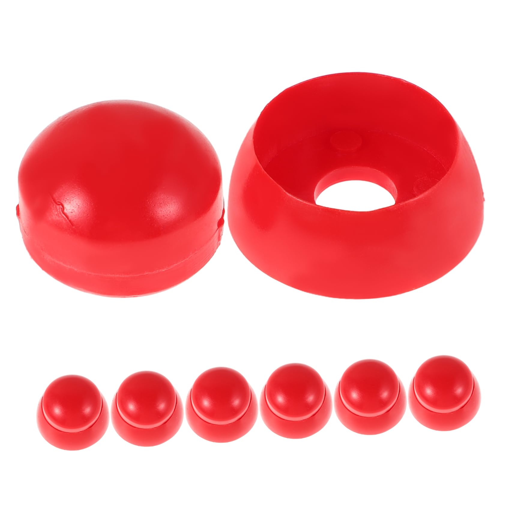 SUPVOX 10pcs Plastic Nut Protection Caps for Playground Equipment Easy to Install Screw Bolt Covers Enhance Safety and Play Experience for Areas