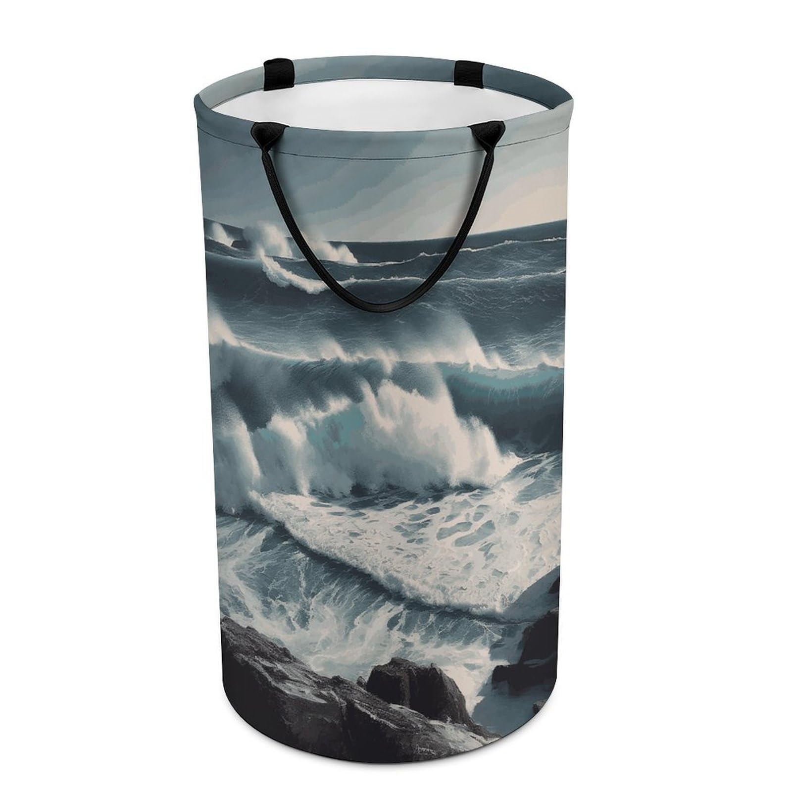 Panier à linge Wild Seas pliable et imperméable idéal pour votre buanderie