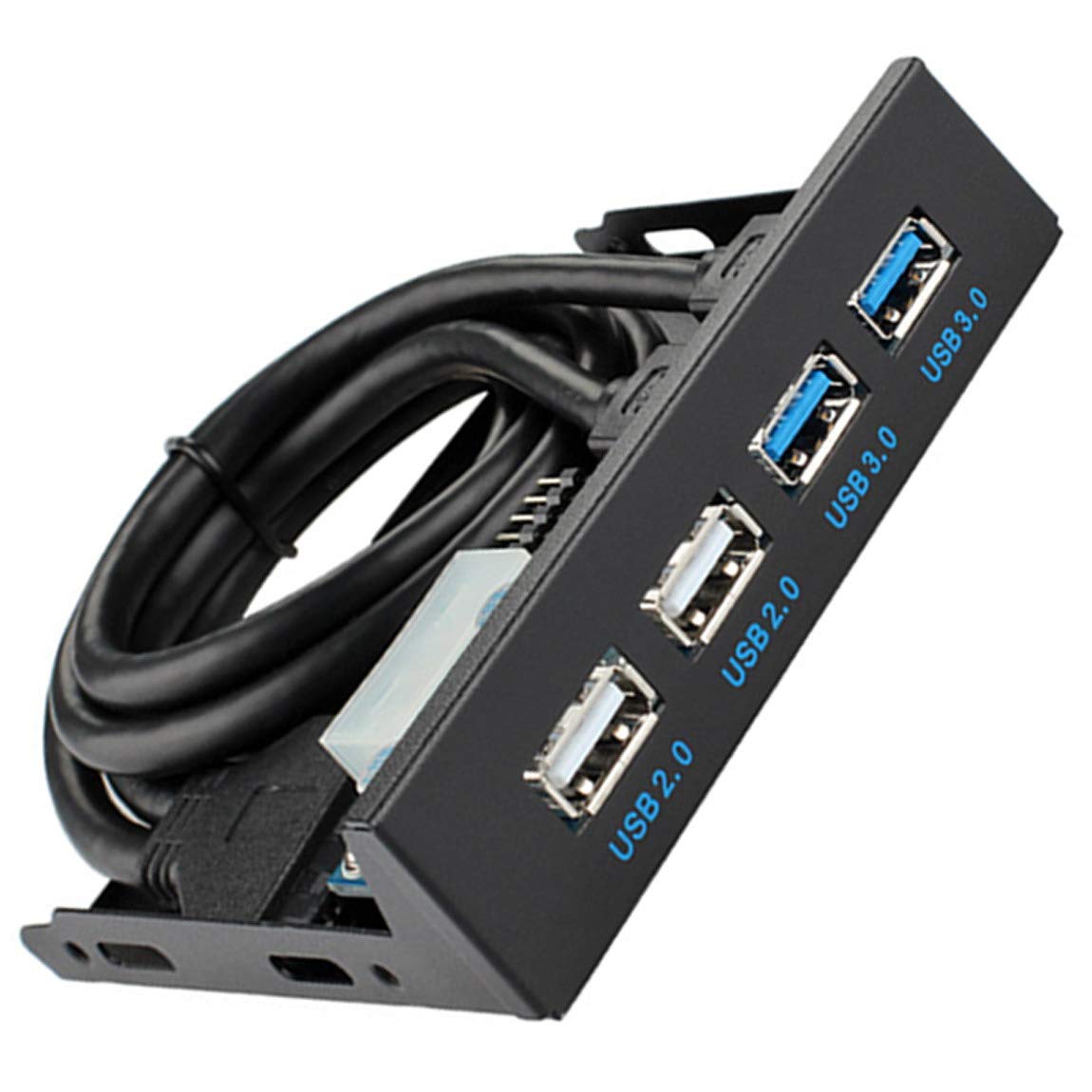 Amazon | 3.5インチ前面パネルUSB3.0 x 2 + USB2.0 x 2端子を3.5インチ