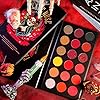 Red-Eyeshadow-Palette-Highly-Pigmented-AFFLANO-Long-Lasting-True-Red-Eye-Shadow-Halloween-Makeup-Pallet-18-ColorWaterproof-Matte-Shimmer-Brown-Black-Yellow-Sunset-Warm-Fall-Eye-Shades-Cruelty-Free Afflano Red Eyeshadow Palette Highly Pigmented, Long Lasting True Red Eye Shadow Christmas Clown SFX Halloween Makeup Pallet, Brown Black Yellow Sunset Warm Fall Eye Shades, Cruelty Free