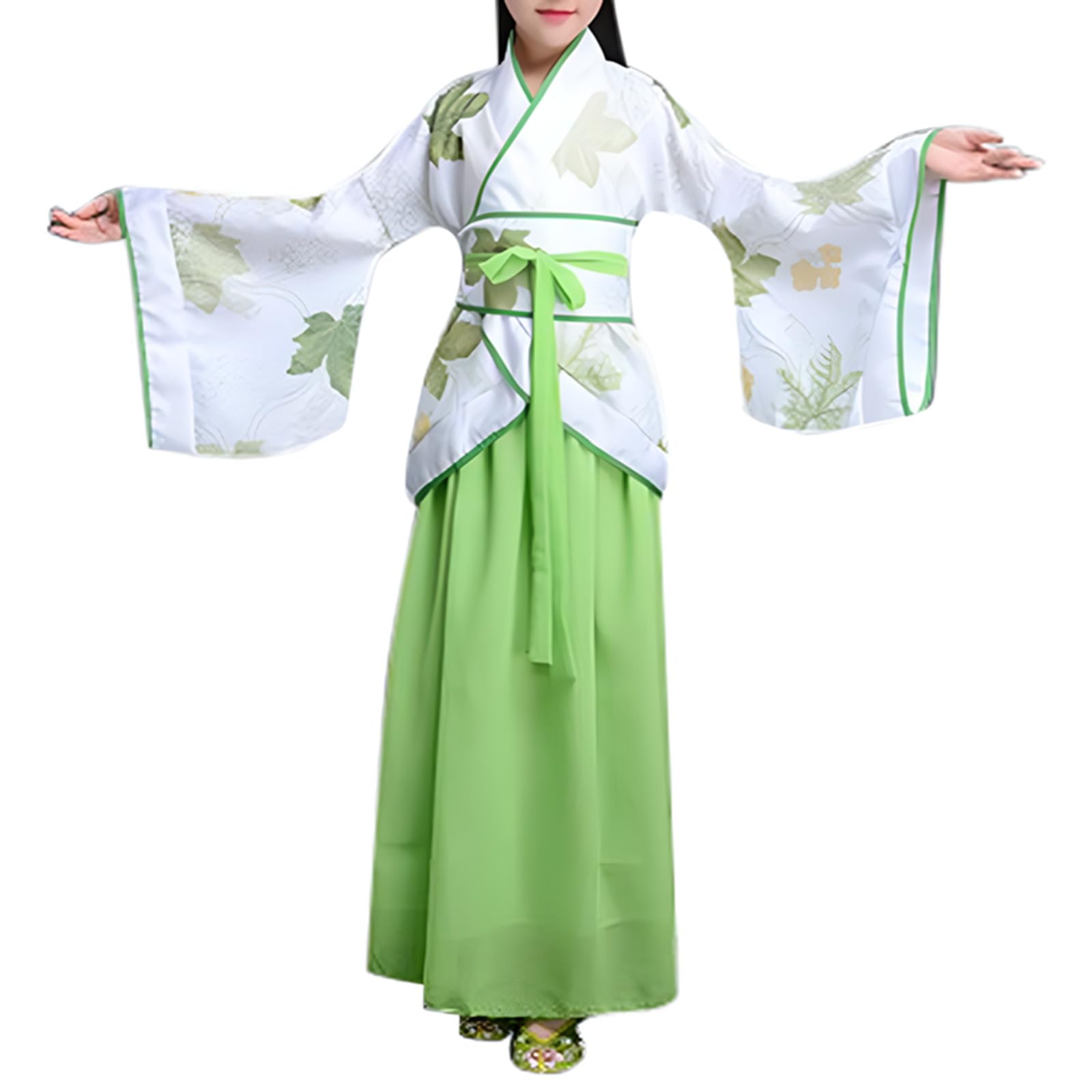 Ancient Chinese Costume Kids Child Hanfu Dress Clothing Folk Dance Performance Girls Chinese Traditional Dress
