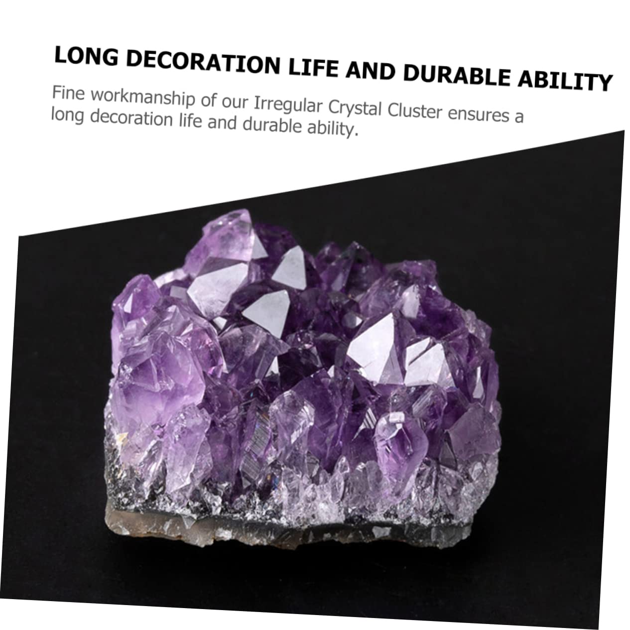 4 Sätze Natürlicher Kristallcluster Halb Mega Rohe Kristalle Edelstein Geode Kristalle Große Kristalle Felsen Und Kristalle Wertvoll Natürliche Mineralien Violett 2 Stück * 4