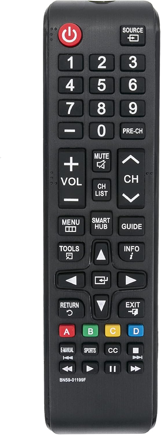 Best VINABTY BN59-01199F Replaced Remote fit for Samsung LCD LED HDTV 3D Smart TV