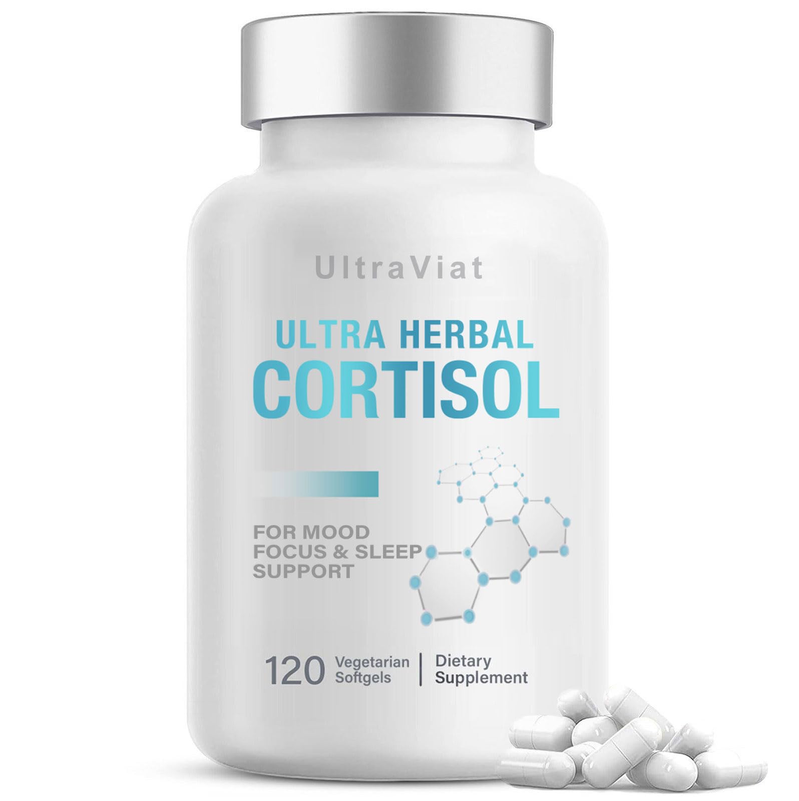 UltraViat Cortisol Supplements for Women/Men - A leading cortisol reducer.