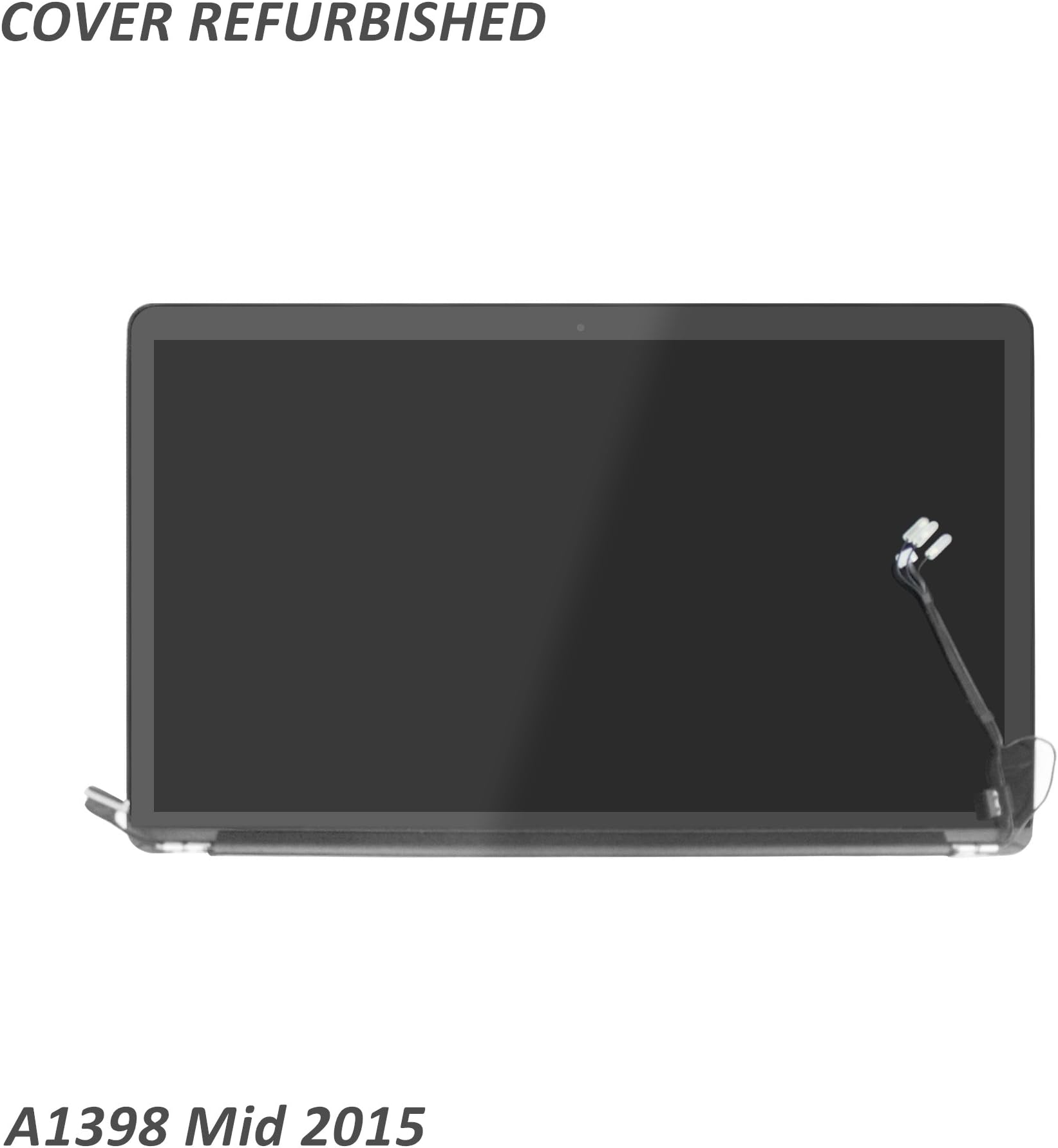 FTDLCD 15.4 inch LED LCD SCREEN FOR APPLE MACBOOK PRO RETINA A1398 Complete Display Assembly Replacement Part Middle 2015