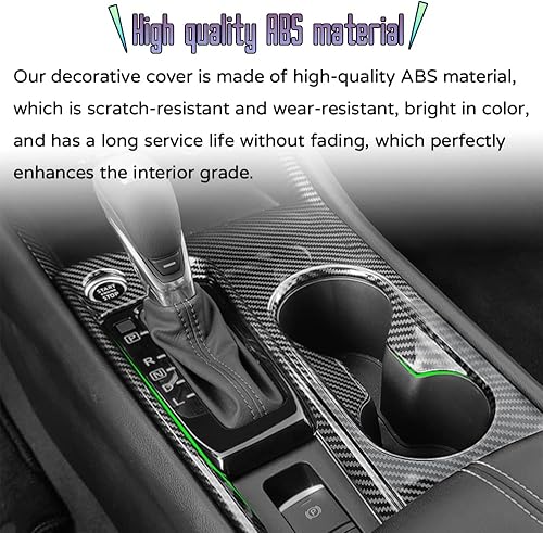 Miniatura 4 de Accesorios interiores personalizados, 1 unidad para Nissan Altima 2019, 2020, 2021, 2022 2023, cubierta de consola central de ABS, caja de cambios,