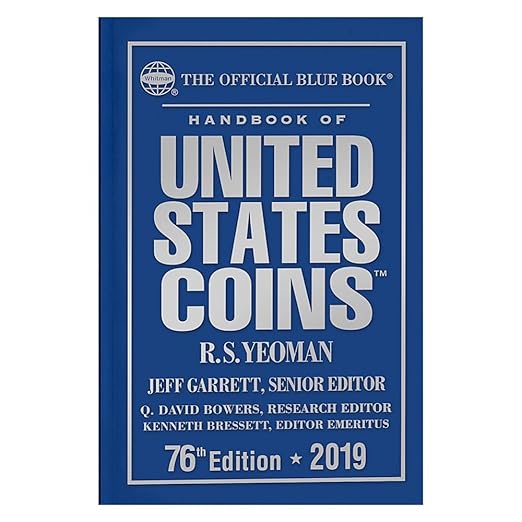 Handbook of United States Coins Blue Book 2019