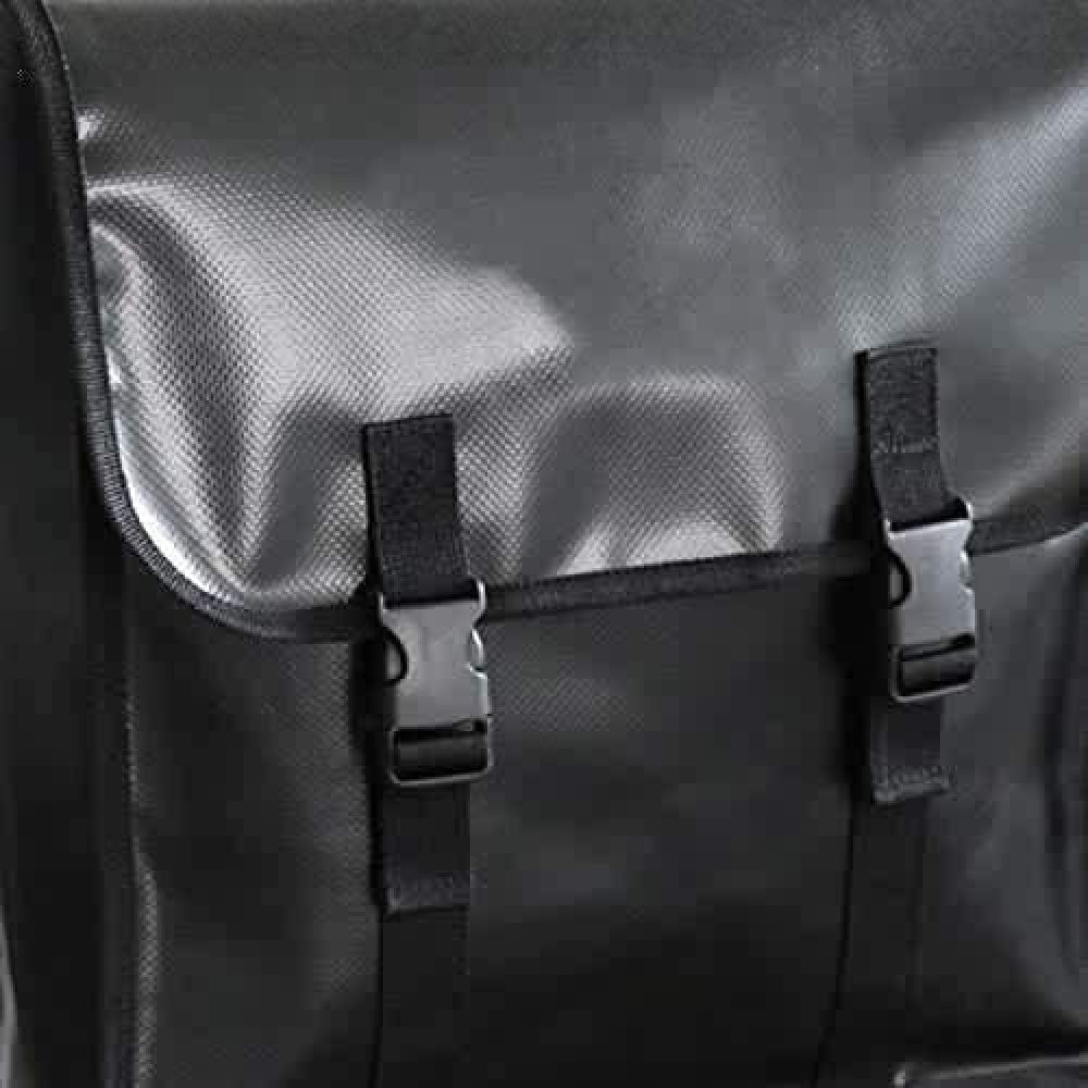 Bicycle Storage Bags, Riding Double Bag Volume, The Bulk Rear Frame Package, Universal Fitting Tailstock Bicycle Luggage Bags, Leather Bag