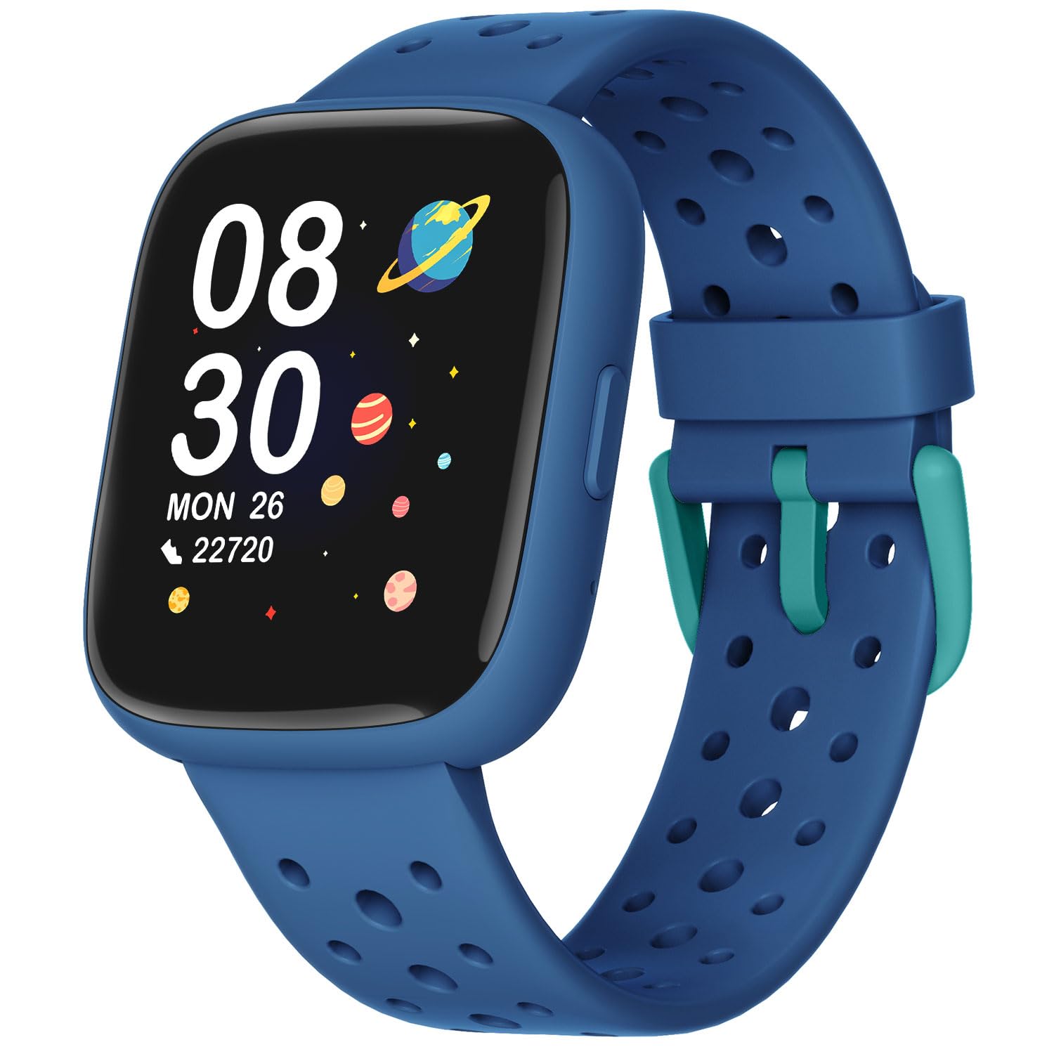 TICTIKY Reloj Inteligente Niños y Niñas 5-12 Sin App Necesaria, 1,83" Smartwatch Niños con Podómetro, Resistente al Agua IP68, Reloj Niños Monitor Cardiaco y Sueño, Despertador, Juegos de Rompecabezas Certificado ClimatePartner