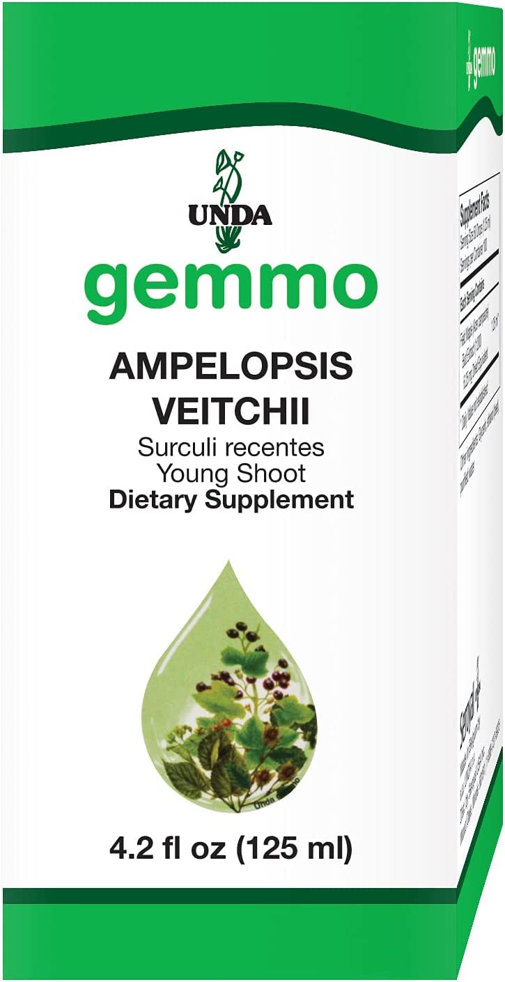 UNDA Gemmo Therapy Ampelopsis Veitchii | Boston Ivy Shoots | 4.2 fl. oz.