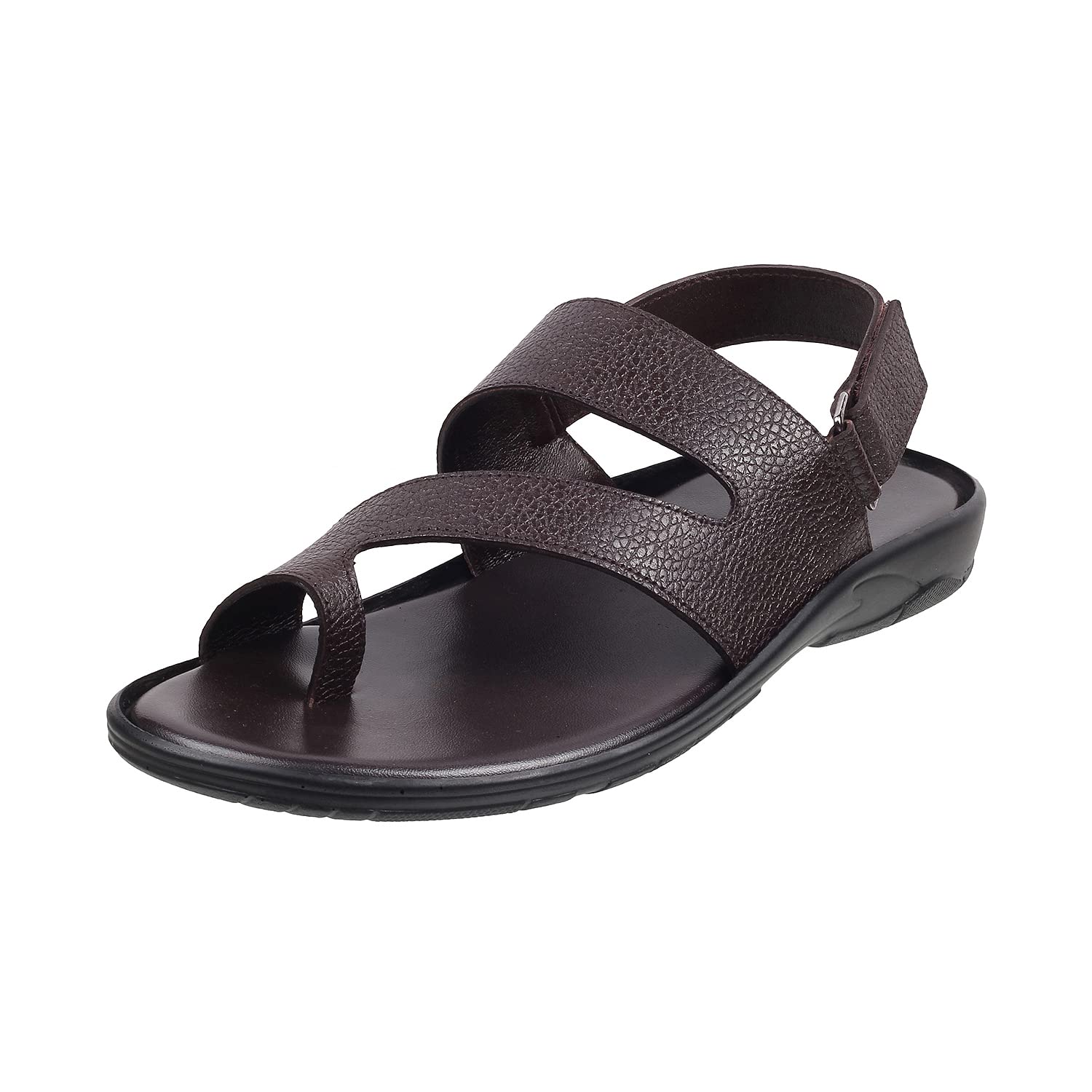 Mochi Mens Leather Brown Sandals (Size (8 UK (42 EU)) (B09NRR3SHY) Amazon Price History, Amazon Price Tracker