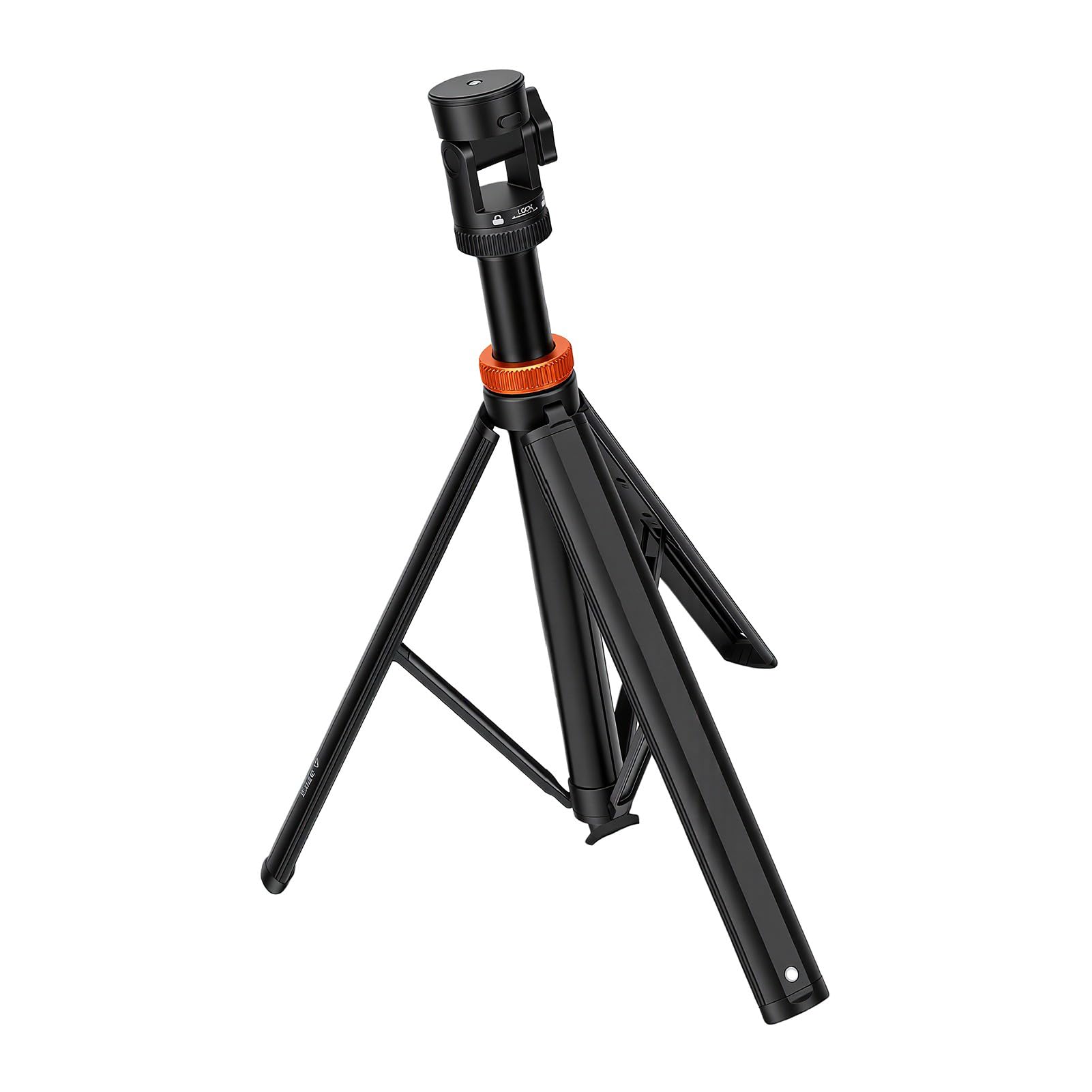 GOWENIC Treppiede per Fotocamera Allungabile da 6,99 Piedi | Altezza 6,99 Piedi, Spazio di Archiviazione da 16,54 Pollici, Blocco Rapido, Lega di Alluminio + ABS, Filettatura da 1/4 di