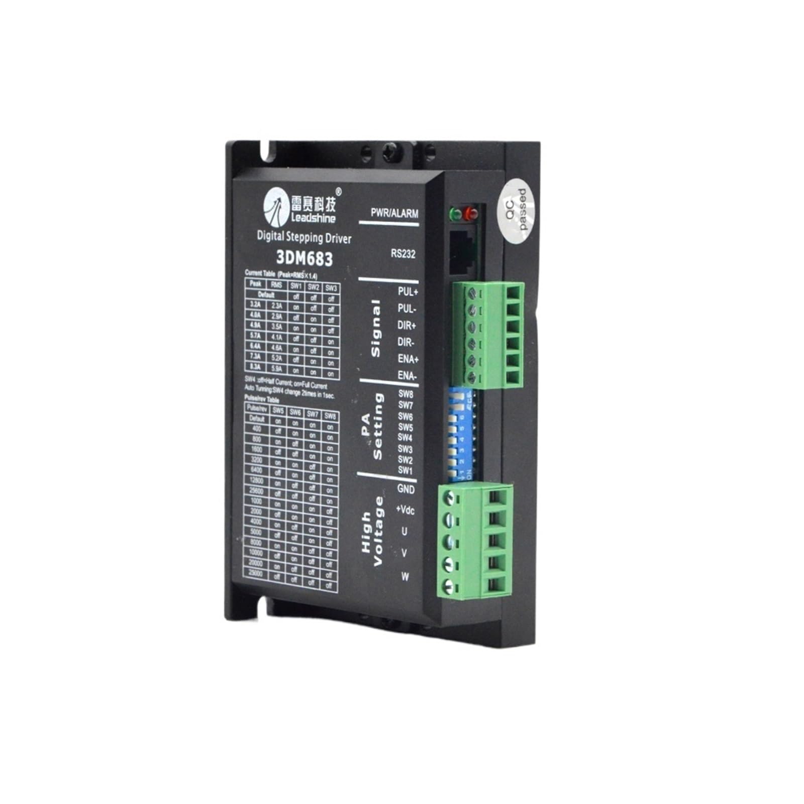 EKFBQBGW Driver 3 Phase NEMA23 NEMA34 3DM580 3DM580S 3ND583 3DM583B 3DM583 3DM683 57 86 Stepper electronic starter Driver(3DM580)