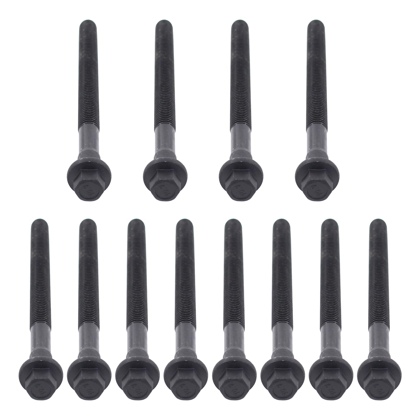 ApplianPar Kit di bulloni per testa cilindrica motore 12 pezzi per Volvo V70 S40 S80 S60 850 XC90 S70