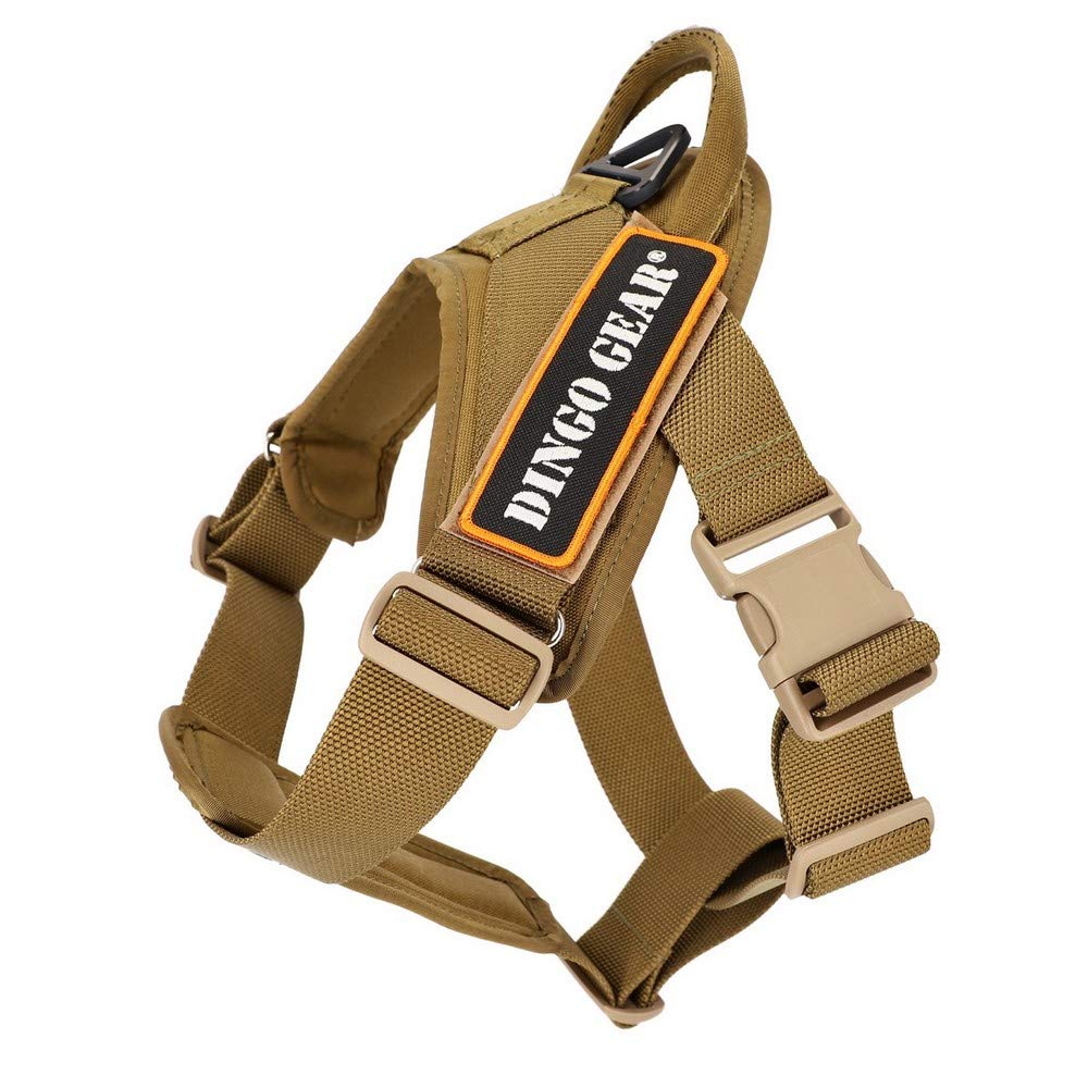 Dingo Gear - Arnés de adiestramiento - Marrón - 75-90 cm