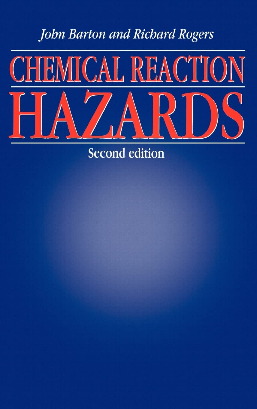 Buy Chemical Reaction Hazards — BookShops.in