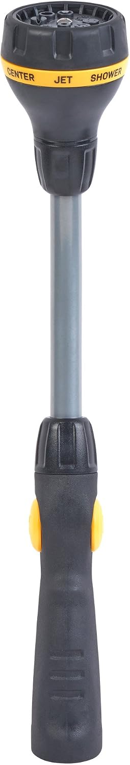 Melnor R8635 RelaxGrip 8-Pattern 15" Watering Wand, Short, Basic