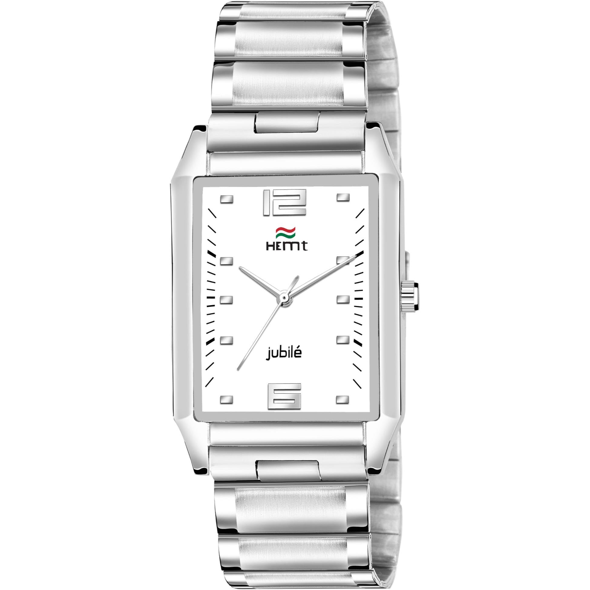 HEMT Mens Analogue Watch (Silver Dial Silver Colored Strap) (B0BBWBN5Q3) Amazon Price History, Amazon Price Tracker