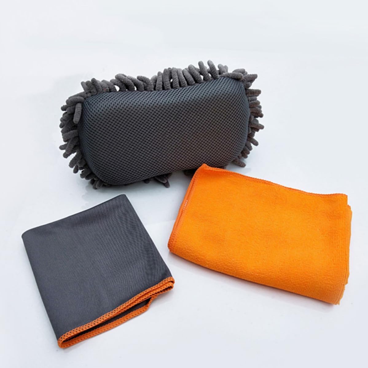 TIDTALEO Multifunctional Car Cleaning Kit Includes Ultra-Absorbent Sponge and Cloth for Automotive Washing and Surface Protection for Home Cleaning and Outdoor Use