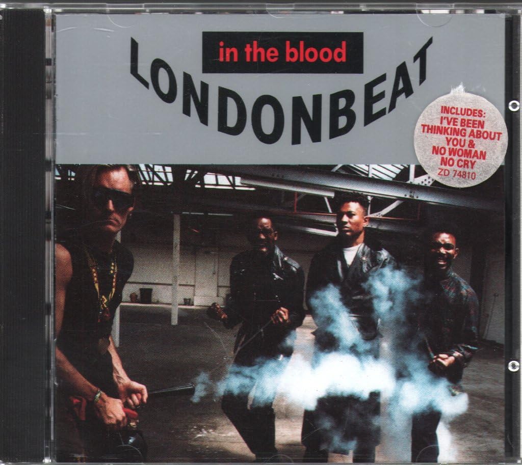 LONDONBEAT - IN THE BLOOD - 1990 UK 12 TRACK CD ALBUM