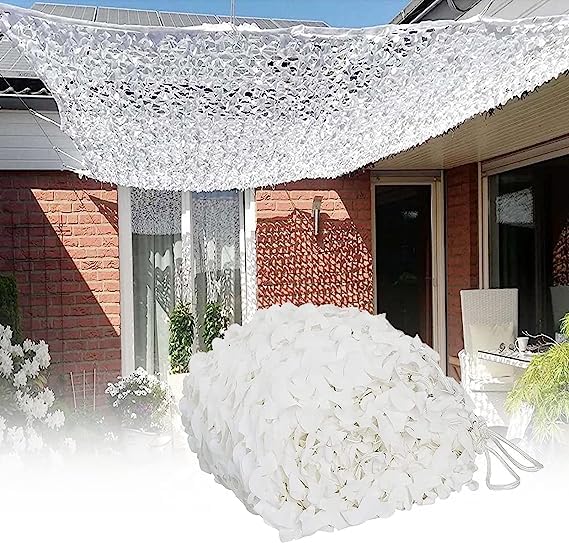 Abat-jour léger filet de camouflage imperméable contre la chaleur sur balcon et terrasse