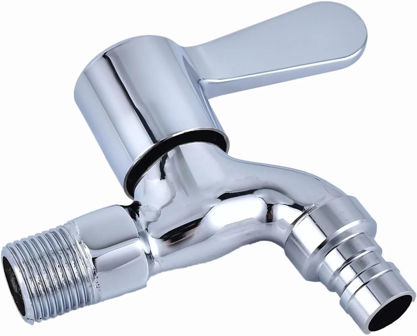 Washer Faucets in-Wall Valve Core Washing Machine Faucet 1/2" 4-Point Water Inlet(Copper core)