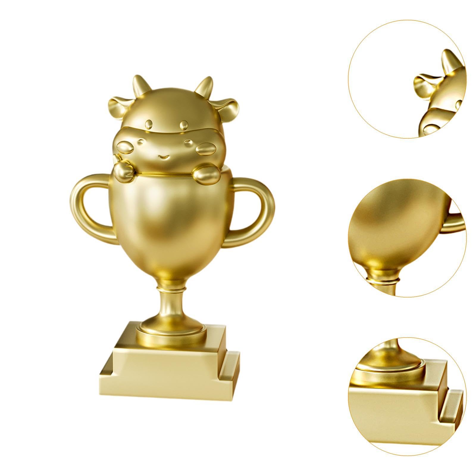 Trophäen, Pokale, Figuren, Cartoon Turnier Erinnerungsstück für
