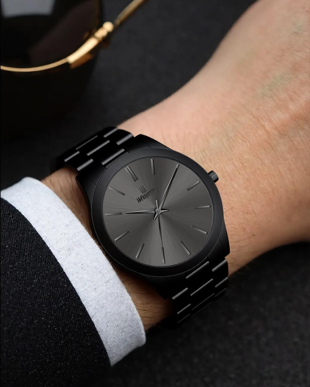 Fashion Minimalist Business Men's Wrist Watches Luxury Quartz Waterproof Watches Bussiness Watches for Men
