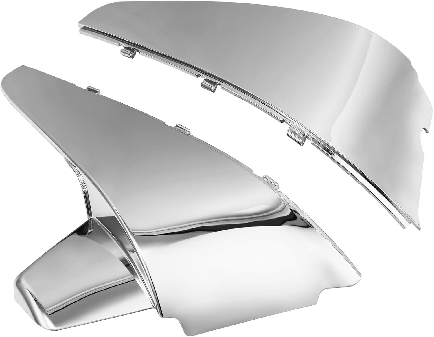 Green-L Chrome Battery Side Faring Cover Fit For Honda Shadow VT 600 VLX 600 STEED 400 1988-1998