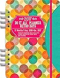 Orange Circle Studio 17-Month 2017 Do It All Planner, Retro Days